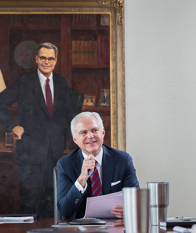Robert Balentine-head of table